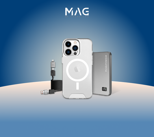 Slim Grand Offer : MagPower Slim™ - Ultravékony mágneses vezeték nélküli töltő + Ajándék MagCable™ + MagCase™