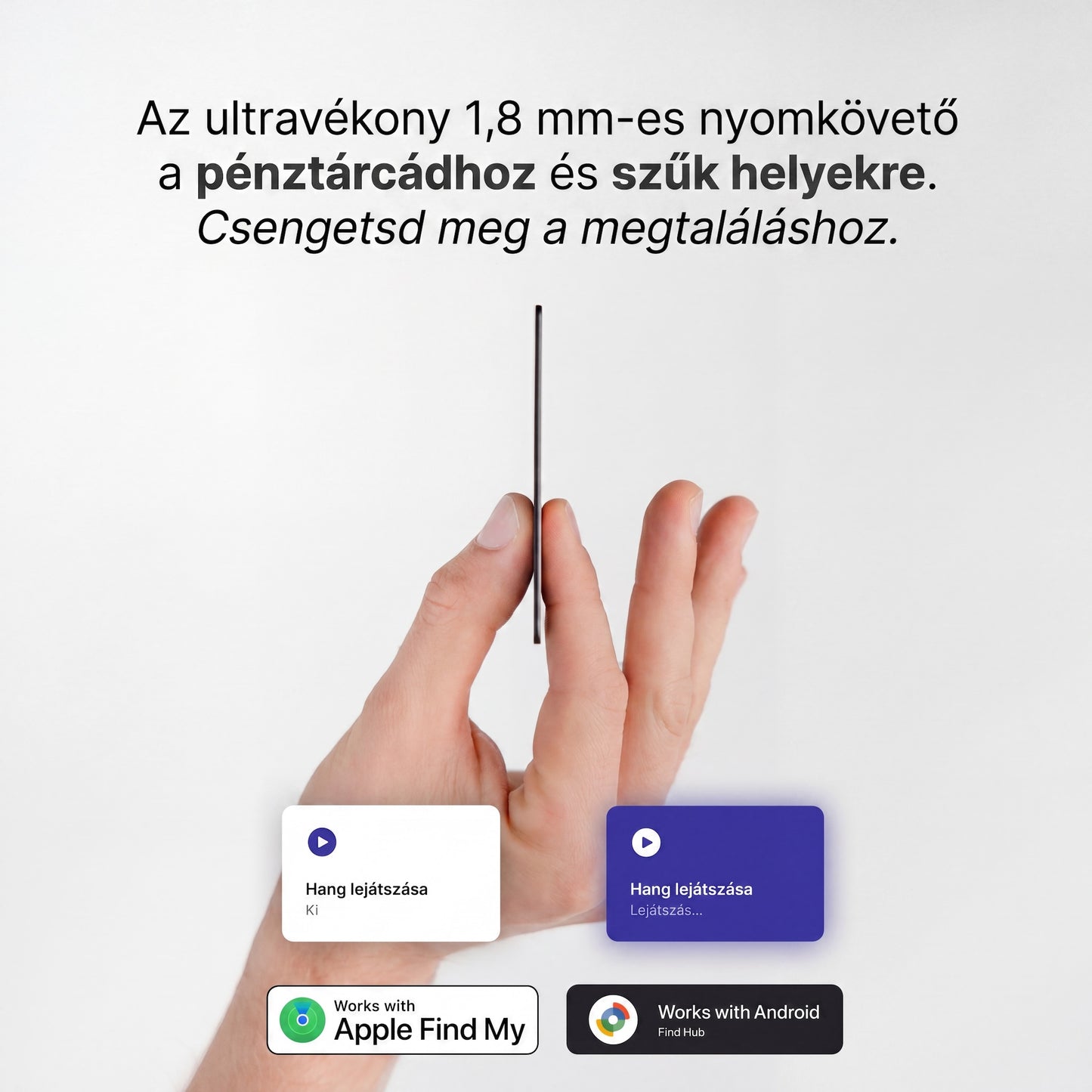 MagCard™ - Nyomkövető Kártya